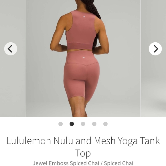 Lululemon Nulu and Mesh Yoga Tank Top - Picture 2 of 8